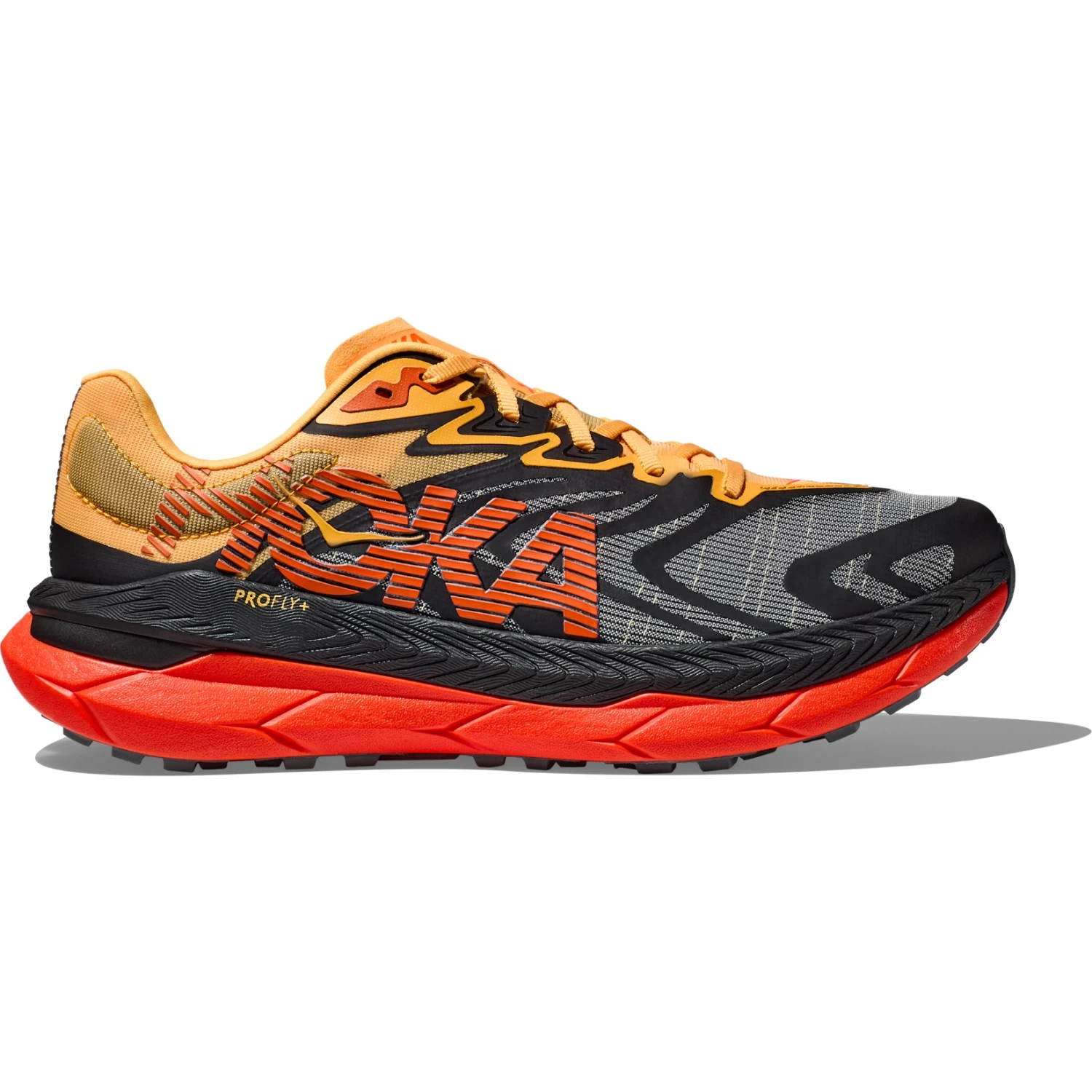Hoka Tecton X 2 Hardloopschoenen Heren - Zwart / Flame 5 Hoka Tecton X 2 Hardloopschoenen Heren - Zwart / Flame - Afbeelding 3