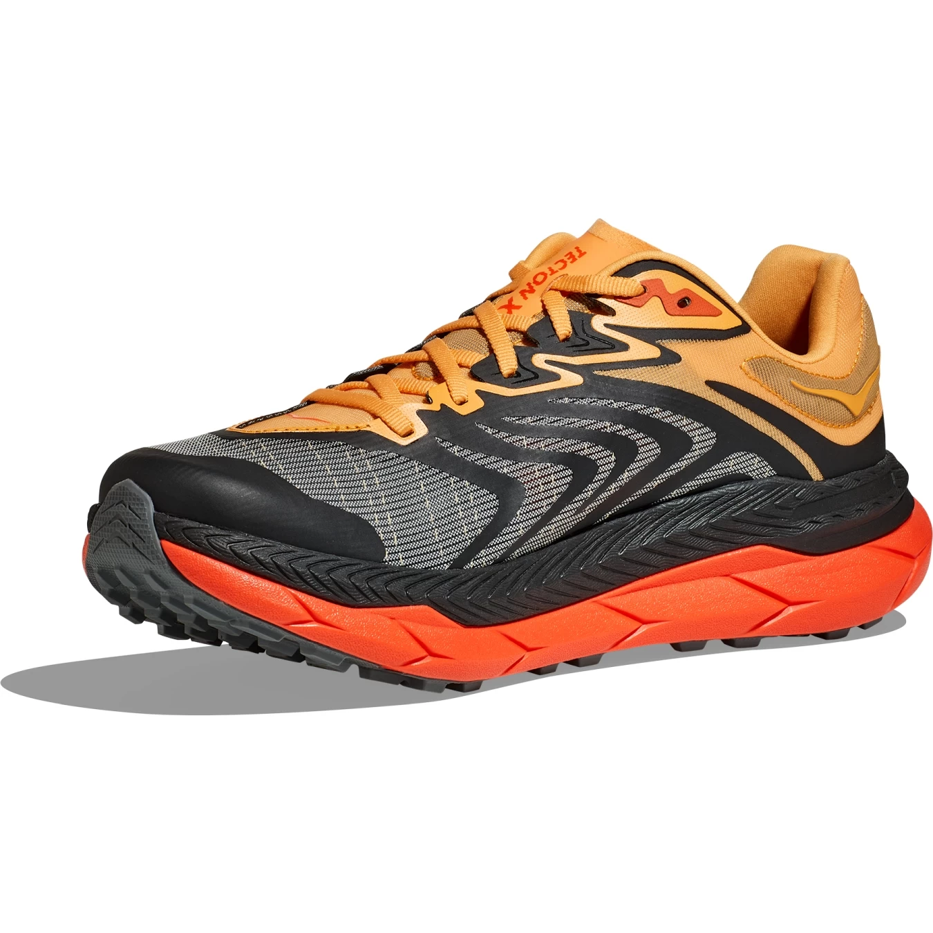 Hoka Tecton X 2 Hardloopschoenen Heren - Zwart / Flame 4 Hoka Tecton X 2 Hardloopschoenen Heren - Zwart / Flame - Afbeelding 2