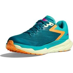 Hoka Zinal Dames Hardloopschoenen - Deep Lake / Ceramic -Hoka hoka zinal women s running shoes deep lake ceramic 4 1364876