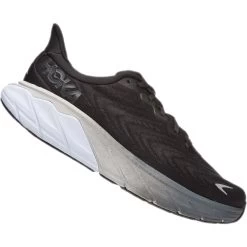 Hoka Arahi 6 Wide Hardloopschoenen - Zwart / Wit